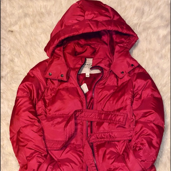 SOLD DoNotBuy NWT Pink Scarlett Coach Puffer - Picture 2 of 8